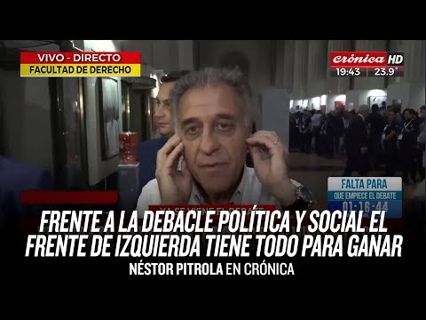 Frente a la debacle política y social el Frente de Izquierda tiene todo para ganar // Pitrola