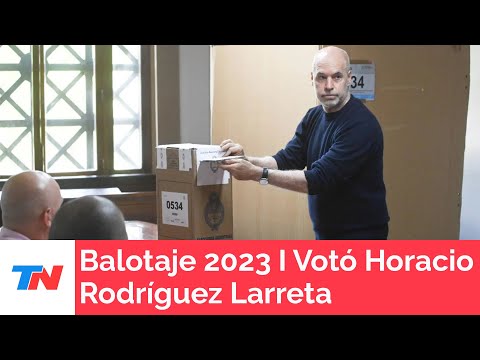 Votó el jefe de gobierno porteño, Rodríguez Larreta: No sería ministro de Economía de Massa