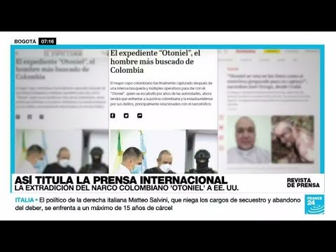 La prensa local se centra en 'Otoniel', el narcotraficante más buscado de Colombia