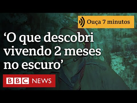 O que cientista que morou em caverna no escuro revelou sobre nossa relação com o tempo