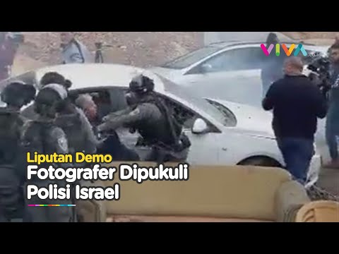 Sedang Liputan di Yerusalem, Fotografer ini Dipukuli Sejumlah Polisi Israel