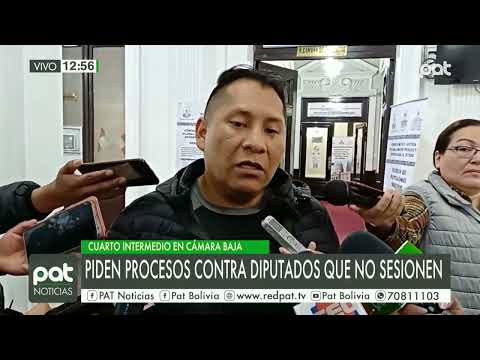 Diputado Freddy López pide procesos a diputados