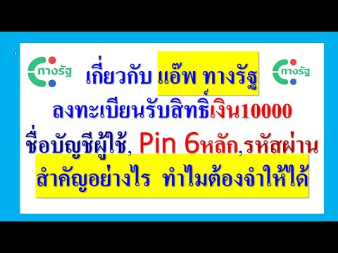 ลงทะเบียนเงิน10000แอ๊พทางรัฐ