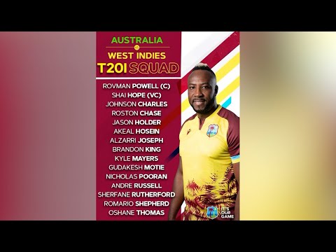 Windies Name Strong T20 Squad For Australia Series