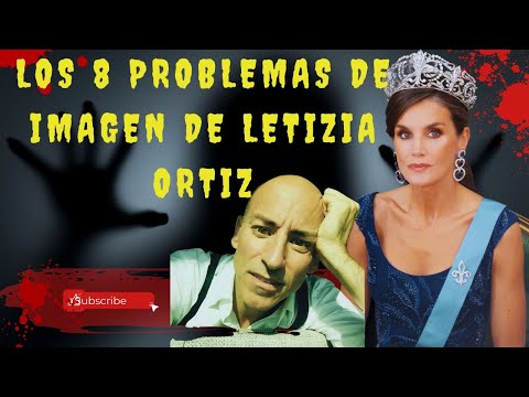 Los problemas de IMAGEN de LETIZIA Ortiz.¿Es Del BURGO su verdadera tragedia?
