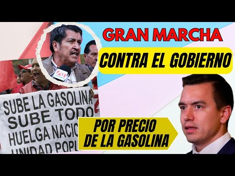 ¡Explosión Social en Ecuador! Marcha Masiva contra el Gobierno por el Precio de la Gasolina