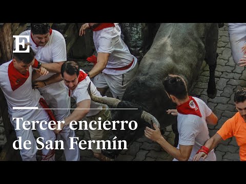 Tercer encierro de San Fermín 2022, en directo | EL PAÍS