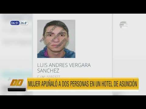 Mujer apuñaló a su pareja y supuesta amante en un hotel de Asunción