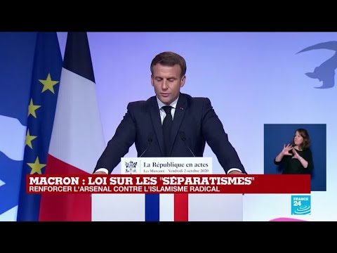 Loi sur le séparatisme, Macron veut contrôler le financement des structures privées étrangères