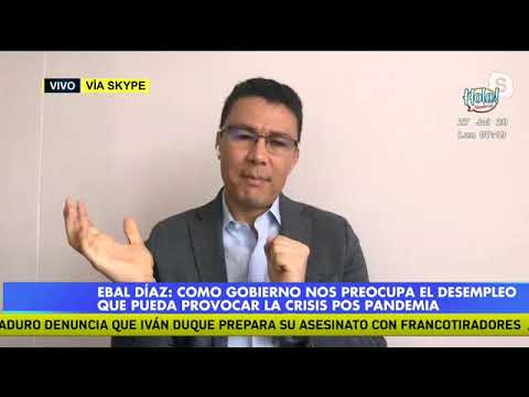 Entrevista a Ebal Díaz, ministro de la Secretaría de la Presidencia
