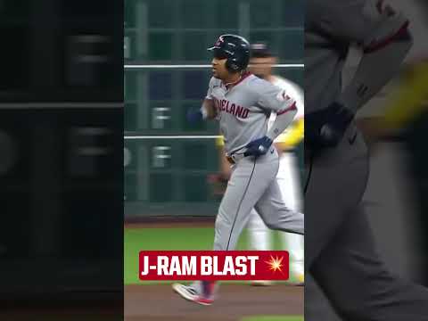 José Ramírez has homered for the THIRD STRAIGHT day!