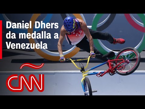 Venezolano medallista de plata en BMX Daniel Dhers nunca creyó que llegaría a unos Juegos Olímpicos