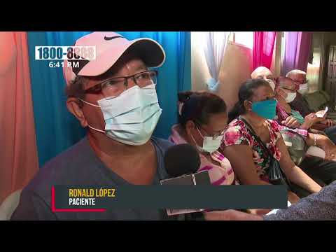 Aplicación efectiva de vacuna a pacientes mayores de 50 en Managua - Nicaragua