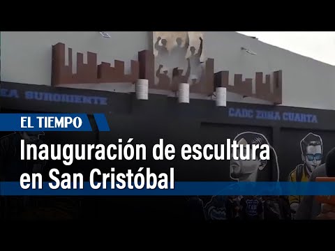 Inauguran escultura 'Escudos de la Esperanza' en San Cristóbal | El Tiempo