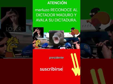 ?AVALA Y APOYA AL DICTADOR #maduro EL #merluzo Y A SU DICTADURA ?