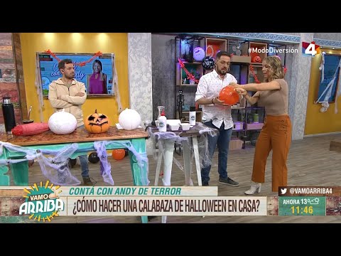 Vamo Arriba - Contá con Andy de terror: ¿Cómo hacer una calabaza de Halloween en casa?