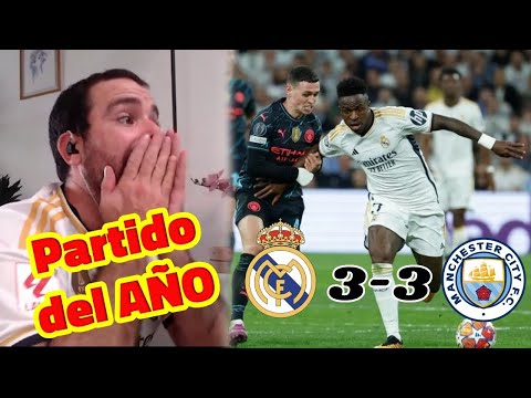 Reacción Real Madrid 3-3 Manchester City | 4tos de Final Champions League