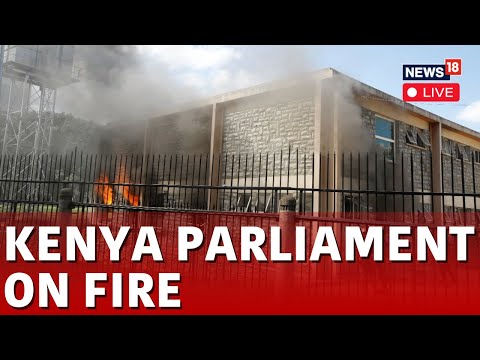 Kenya Protest LIVE | Anti-Tax Protesters Break Into Kenya Parliament Building | Kenya Riots | N18G