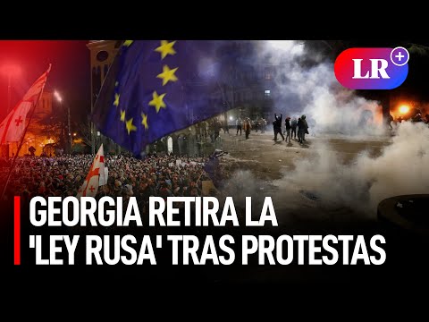 Georgia: Retiran polémico proyecto de agentes extranjeros ante protestas masivas