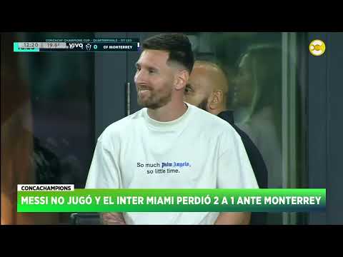 Messi sigue sin jugar y el Inter Miami perdió 2 a 1 ante Monterrey ?HNT con Nacho Goano? 04-04-24