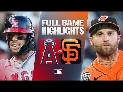 LA 에인절스 vs 샌프란시스코 자이언츠: 공식 풀 경기 하이라이트 (7월 24) | 2026 MLB 시즌