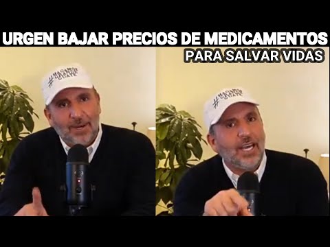 ROBERTO ARZÚ URGE BAJAR LOS PRECIOS DE LOS MEDICAMENTOS PARA SALVAR VIDAS, GUATEMALA.