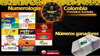 Números fuertes para Lotería y Chance 3 Cifras 21 Enero 2021 NUMEROLOGIA COLOMBIA