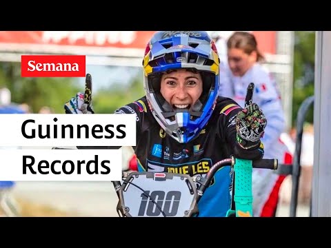 Mariana Pajón ingresa libro de los Guinness Records | Videos Semana