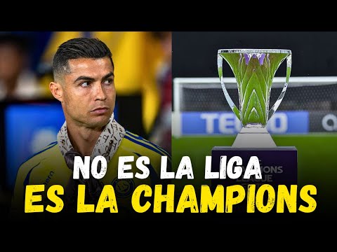 ¡Repito!  NO es la LIGA, ES la CHAMPIONS el gran OBJETIVO de Cristiano Ronaldo y Al Nassr