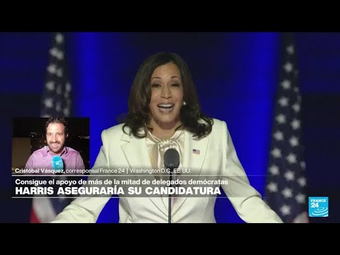 Informe desde Washington: Kamala Harris ya tiene el apoyo de los demócratas, según la agencia AP