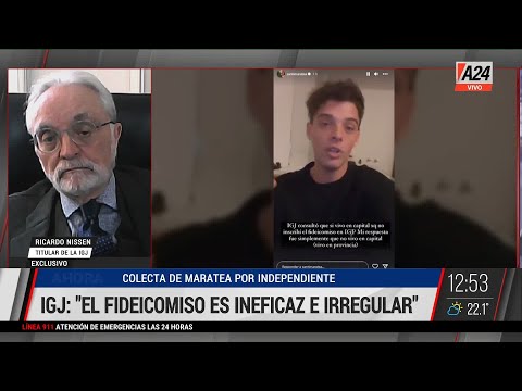 Polémica por la colecta a Independiente: No es cierto nada de lo que dice - Nissen