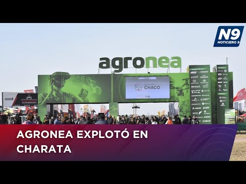 AGRONEA EXPLOTÓ EN CHARATA  - NOTICIERO 9