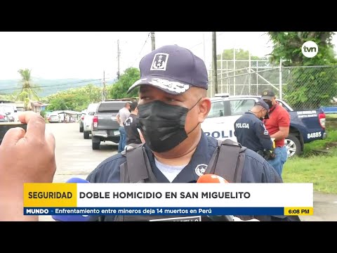 Doble homicidio en San Miguelito