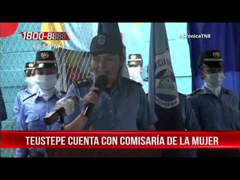 Teustepe realiza acto por relanzamiento de Comisaría de la Mujer– Nicaragua