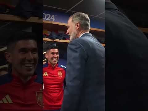 Felipe VI felicita a la Roja tras ganar a Italia