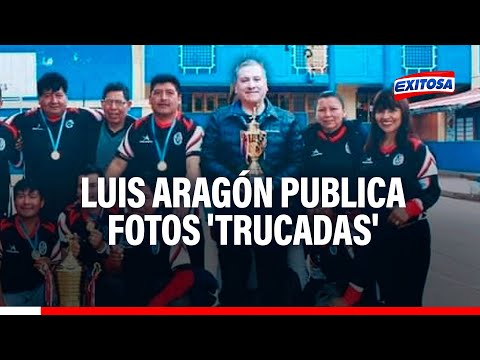 Luis Aragón publica fotos 'trucadas' para justificar su viaje a Cusco en semana de representación