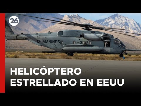 EEUU | Se estrelló helicóptero militar y buscan a 5 marines