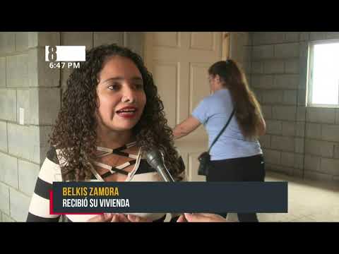 Familias de Villa Jerusalén reciben mejores viviendas - Nicaragua