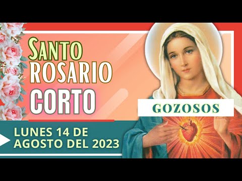 REZO DEL SANTO ROSARIO CORTO DE HOY – SABADO - MISTERIOS GOZOSOS