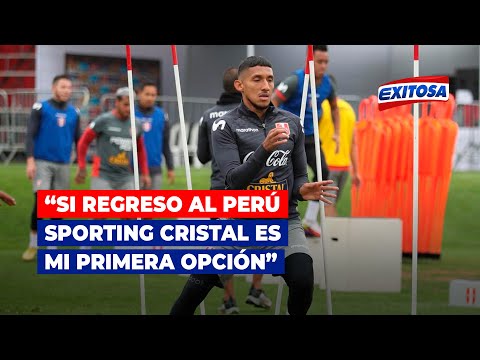 Christofer Gonzáles: Si en algún momento pueda volver a Perú es Sporting Cristal la primera opción