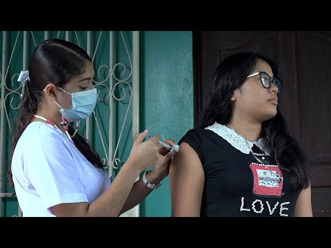 Habitantes de Villa Flor Sur se vacunan contra la Covid-19 para prevenir complicaciones