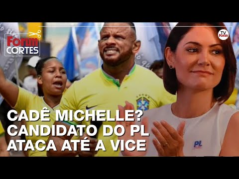 Candidato do PL a prefeito de Maricá é machista até com a vice; cadê Michelle que não faz nada?