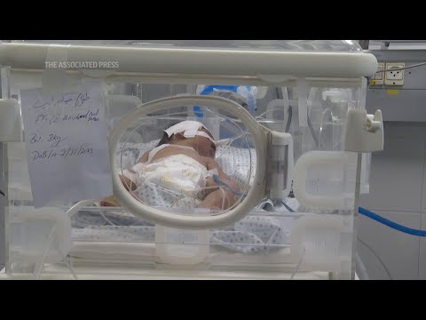 Gaza maternity ward team struggling amid increase in number of premature births