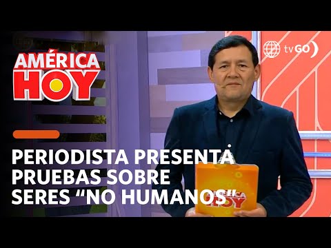 América Hoy: Periodista presenta pruebas sobre supuestos ovnis en México (HOY)