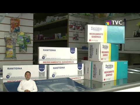 Arcsa suspende la comercialización de medicinas que contengan ranitidina