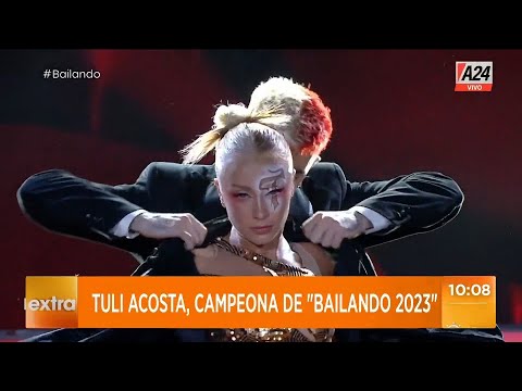 Tuli Acosta, campeona de Bailando 2023