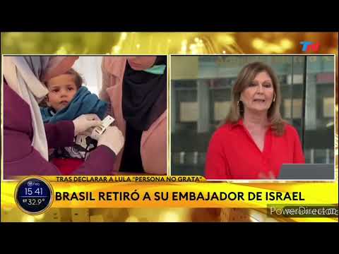 Brasil decide retirar a su embajador de Israel (19 febrero 2024)