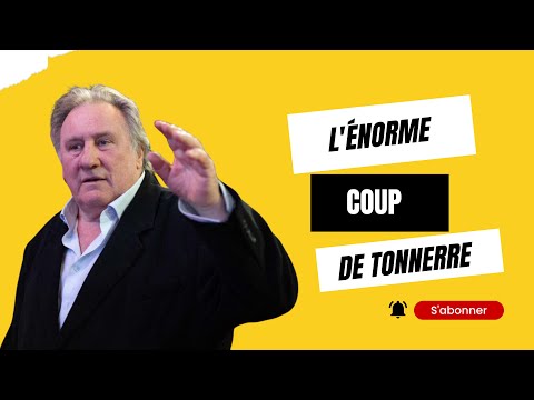Affaire Ge?rard Depardieu : L'e?norme coup de tonnerre !
