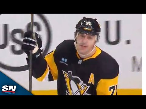 Evgeni Malkin Scores 500th Career Goal And Celebrates With Entire Team