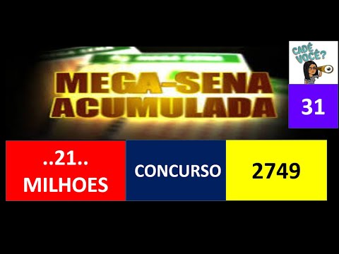 mega sena acumulada 21 milhoes concurso 2749 dicas e analise